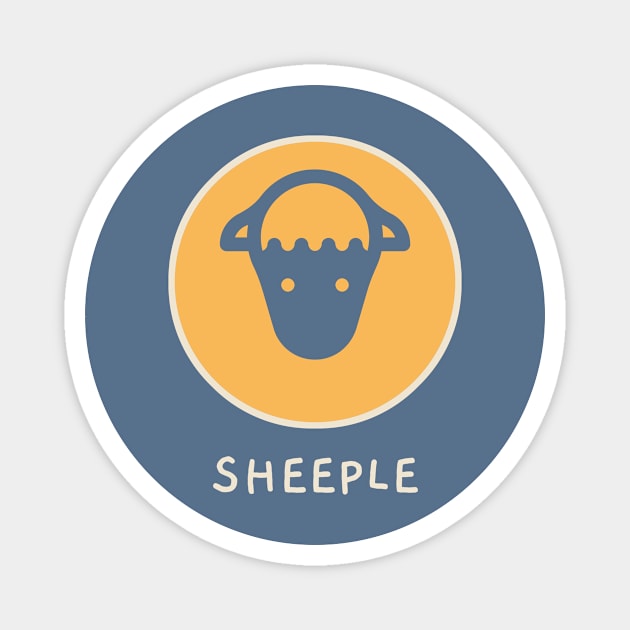 Sheeple Magnet by SassTees